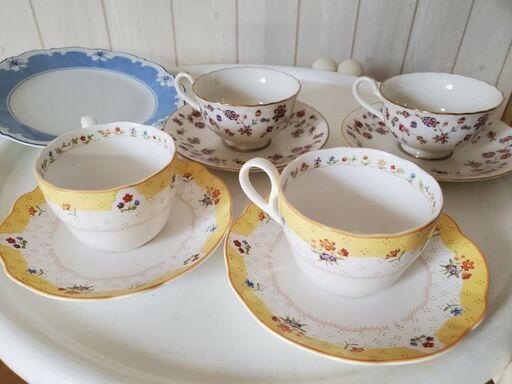 ノリタケ含む❗ティーカップ超美品・値下げ❗