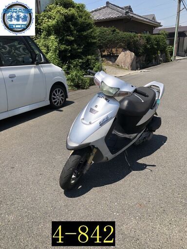 即お取引頂きました。愛知県公安委員会許可業者(オートバイ商)☆GARAGE-ECO千音寺☆スズキZZ 銀　4-839名古屋市中川区より!!