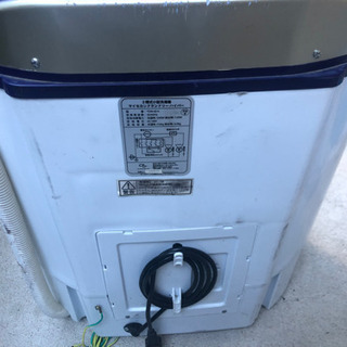 引取中)2017年式　小型両槽洗濯機
