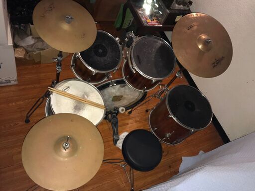 ドラムセット zildjian ジルジャン 他