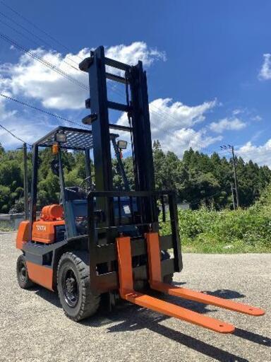 トヨタ ディーゼルフォークリフト2.5トン 3FD25 実動