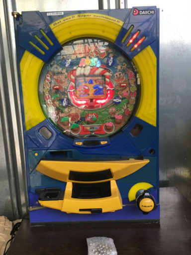 中古　現状品　レトロ 大一　CR天才バカボンV　パチンコ台 家庭用電源 100v