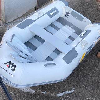 ゴムボート フィッシング　AQUA MARINA アクアマリーナ DELUXE デラックス250 2人乗り　釣り
