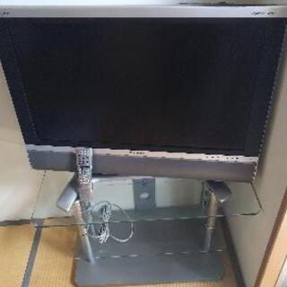 ＡＱＵＯＳとテレビ台（ガラス）のセット