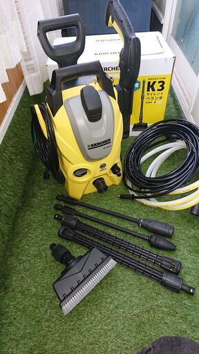 ケルヒャー 高圧洗浄機 K 3 サイレントベランダ 50Hz 使用歴極少美品