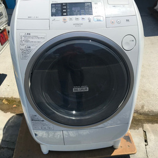 値下げ⭐︎【直接引取歓迎】日立 9/6kgドラム式洗濯機 BD-V2100L 2008
