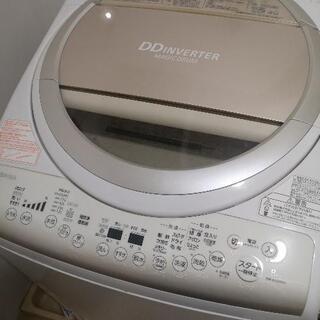 洗濯機　東芝洗濯乾燥機　8kg 