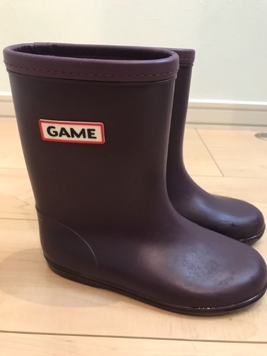 Game 紫 長靴cm レインブーツ Giraffe 西荻窪のキッズ用品 子供用シューズ の中古あげます 譲ります ジモティーで不用品の処分