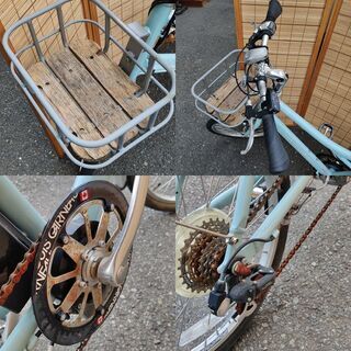 電動自転車 ルイガノ 20インチ LGS MV-E miniveloリチウム電動 アルミ シマノ7速 ブルー LOUIS GARNEAU