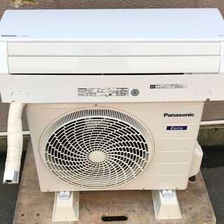 美品] パナソニック ルームエアコCS-805CXR2-W エコナビ 200V ルーム