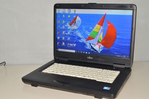 中古良品 最新Windows10+office 富士通 A550/AX i5-520M/HDD500GB/メモリー4GB/15.6インチ/DVDマルチ/便利なソフト多数