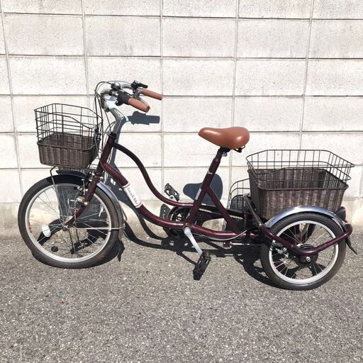 ミムゴ(MIMUGO) SWING CHARLIE911 ノーパンク三輪自転車G MG-TRW20NG