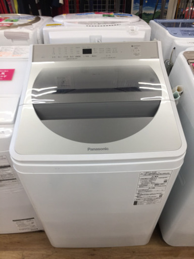Panasonic（パナソニック）簡易乾燥機能付洗濯機（NA-FA80H）です。【トレファク東大阪店】