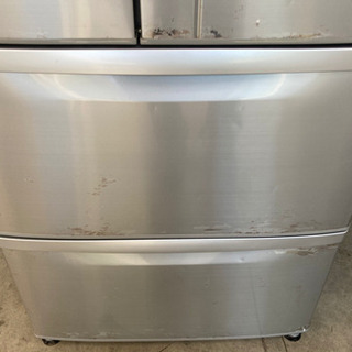 HITACHI 520L 6ドア冷凍冷蔵庫 R-SF52ZM 2010年製