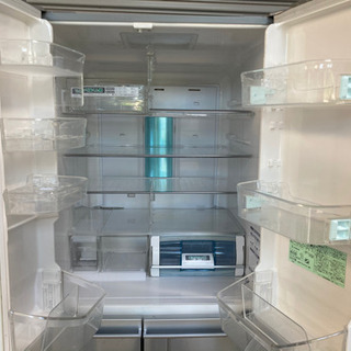 日立 6ドア冷凍冷蔵庫 R-SF52ZM(H) 520L 2010年製 日立 6ドア冷凍