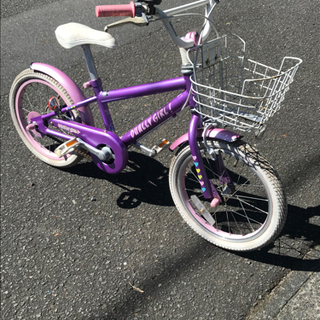 お取引感謝【アサヒサイクル】１６インチ・子供用自転車・補助輪無し・中古