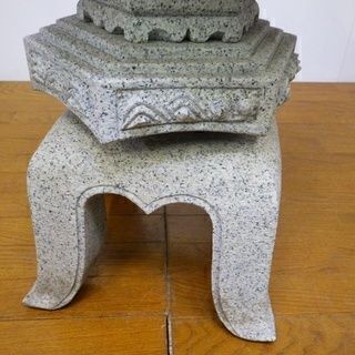 6/13石灯篭 庭 オブジェ 高さ77cm
