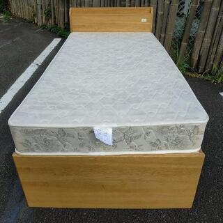 超美品!引き出し付きシングルサイズベッドセット、お売りします  