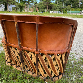 エキパルチェア メキシコ ビンテージ アンティーク ソファ - 家具