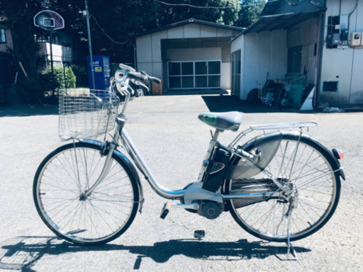 408番✨電動自転車Panasonic ビビ END63‼️