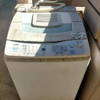 0円 三菱 洗濯機 MAW-S90 