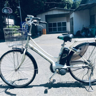346番 Panasonic✨電動アシスト自転車✨ビビ・ENS632‼️