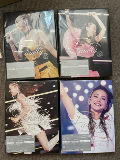 安室奈美恵 Finally DVD 4枚組 新品未使用