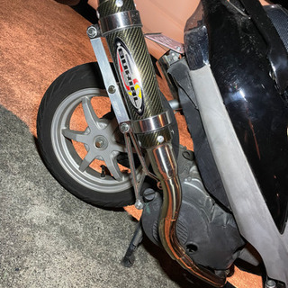 省スペース 洗える おしゃれ アドレスv125gベリアルストレートマフラー
