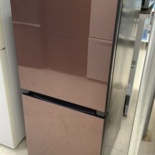 Hisense/ハイセンス 2ドア冷蔵庫 134L HR-G13A-BR 2019年製 ブラウン 