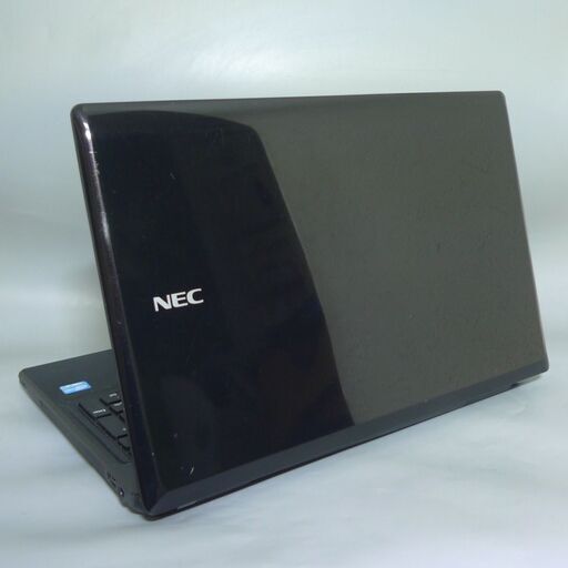 即使用可 ノートパソコン Win10 中古動作良品 15型ワイド NEC VJ24LF-H Core i3 4GB 500G DVDRW 無線 webカメラ テンキー Office