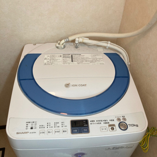 シャープ製　洗濯機　7kg