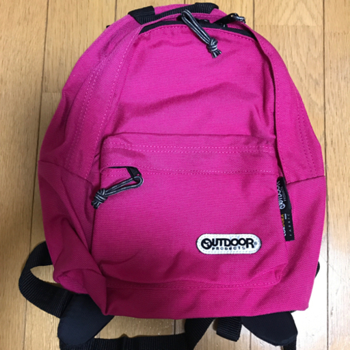 Outdoor 子供リュックピンク色 Baba 中百舌鳥のキッズ用品 子供用バッグ の中古あげます 譲ります ジモティーで不用品の処分