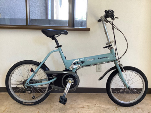 SALEお待ち返り限定-¥5000 Panasonic OFF TIME 6.6Ah 電動自転車中古車　(G9YG52855)