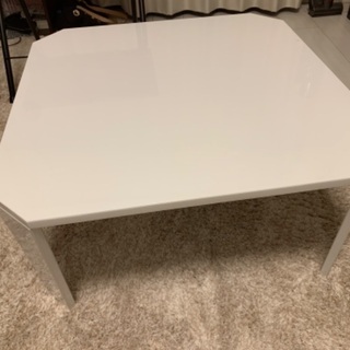 こたつテーブル(白、60×60×31.5)
