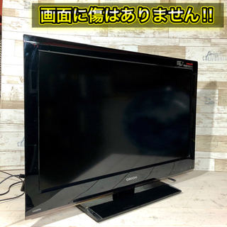 【すぐ見れるセット‼️】ORION 液晶テレビ 32型✨外付けHDD⭕️ PC入力可能🙆‍♂️ 配送無料🚛