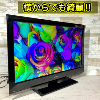 【すぐ見れるセット‼️】ORION 液晶テレビ 32型✨外付けHDD⭕️ PC入力可能🙆‍♂️ 配送無料🚛