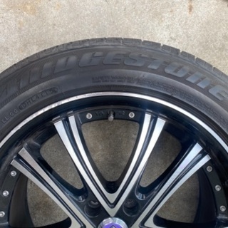 18インチ社外アルミホイール　18×8J 5穴 PCD100 225/55R18