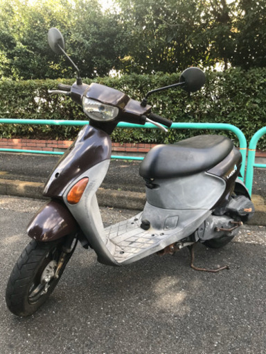 【美品】 原付 スズキ レッツ4  ブラウン 4st S19