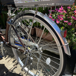 軽い！サイモト自転車　ミルトンライト　26型　ブラウン