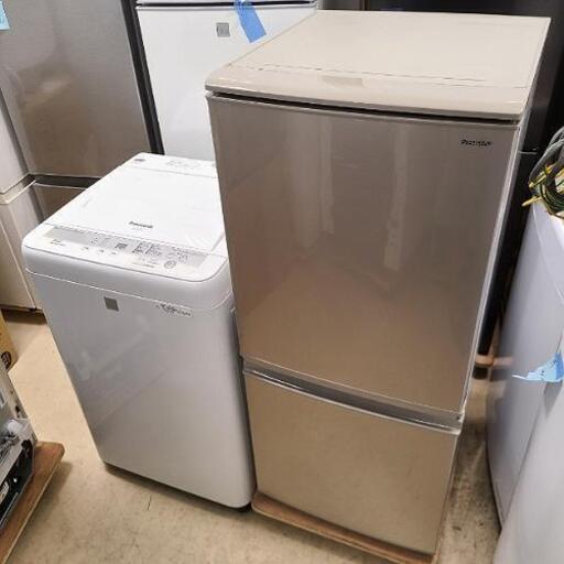rh826売約済み❌高年式ペア！シャープ✕パナソニック 家電2点セット(洗濯機・冷蔵庫)