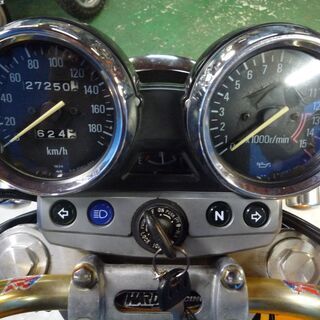 KAWASAKI ゼファー400カイ 黒/黄 車検残R4/10月 名変で乗れます