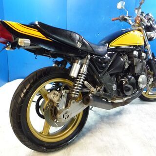 KAWASAKI ゼファー400カイ 黒/黄 車検残R4/10月 名変で乗れます