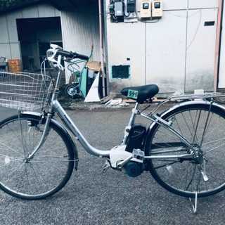 ①348番 Panasonic✨電動アシスト自転車✨ビビ‼️