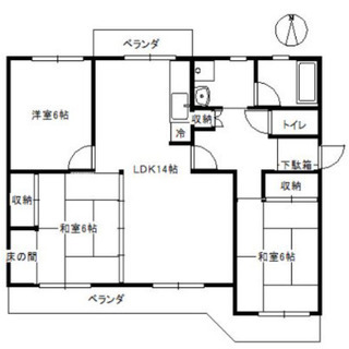 ファミリー必見！広々3LDK🏠日当たり抜群☀裏に公園がありますの...