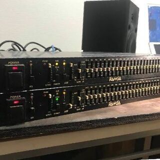 RAMSA グラフィックイコライザー WZ-9311 2台セット+ハードケース