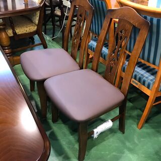 【愛品館八千代店】カリモク　コロニアル　ダイニング5点セット ほぼ未使用【愛八DN】