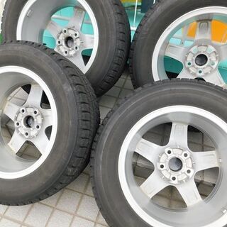 VW GOLF-7R 純正ホイール+ブリザックスタッドレスタイヤ　4本 VW GOLF-7R 純正ホイール+ブリザックスタッドレスタイヤ 4本-発売開始