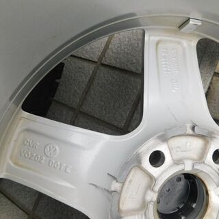 美品 VW フォルクスワーゲン ゴルフ7 純正16インチアルミホイール 6.5J