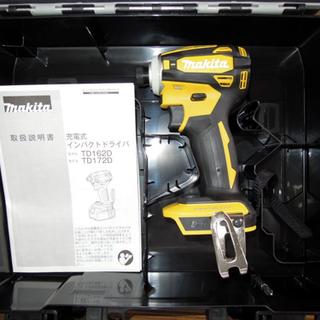 マキタ　TD172D　18V シリーズ充電式インパクトドライバ　本体+専用ケースの未使用品