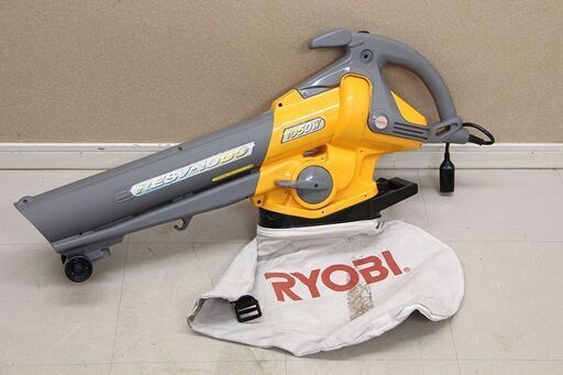 リョービ RYOBI  ブロワバキューム RESV-1000 697200A 落ち葉 (D4189akxY)
